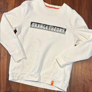 Orangetheory White Crewneck Sweatshirt
